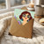 70th Birthday Card for Her, Fab at 70 Floral Sunglasses Card
