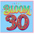 30th Birthday Card Bloom Design