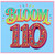 110th Birthday Card, Bloom