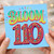 110th Birthday Card, Bloom