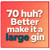 70th Birthday Card Funny Gin Card