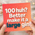 100th Birthday Card for Gin Lover