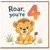 4th Birthday Card for Boy or Girl, Roar You're 4 Lion Cub Card