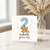 2nd Birthday Card Cute Puppy Whole Years Old