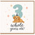 3rd Birthday Card, Cute Puppy Whole Years Old Card