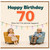 70th Birthday Card, Funny Age 70 Card for Him or Her