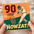 90th Birthday Card, Howzat Cricket Card