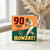 90th Birthday Card, Howzat Cricket Card