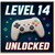 14th Birthday Card, Level 14 Unlocked Gaming Card