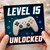 15th Birthday Card, Gamer Level 15 Unlocked Card
