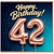 42nd Birthday Card, Happy Birthday 42 Card