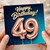 49th Birthday Card, Happy Birthday 49 Card