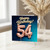 54th Birthday Card, Happy Birthday Balloon Design