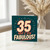 35th Birthday Card, 35 and F*ing Fabulous Card