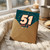 51st Birthday Card, 51 and Fabulous Card