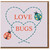 Love Bugs Ladybird Hearts Card - Cute Love & Anniversary Card for Partner, Boyfriend or Girlfriend - Valentine’s Day