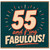 55th Birthday Card, And Fabulous Birthday Card