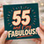 55th Birthday Card, And Fabulous Birthday Card