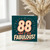 88th Birthday Card, 88 and F*ing Fabulous Funny Birthday Card