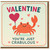 Valentine's Day Card - You're Just Crabulous - Cute Crab Pun with Heart Balloon - Funny Romantic Card for Boyfriend, Girlfriend, Husband, Wife or Partner
