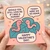 Funny Worms Valentine's Day Card - Would You Still Love Me If I Was A Human? Cute Cartoon Love Card - Humorous Couple for Partner, Boyfriend or Girlfriend