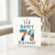 74th Birthday Card, Happy Birthday Candles Design