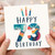 73rd Birthday Card Happy Birthday Card