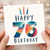 76th Birthday Card, Happy 76 Birthday Card