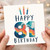 81st Birthday Card, Happy Birthday Card with Candles