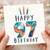 97th Birthday Card, Happy Birthday Candles Card