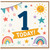 1st Birthday Card, Today! First Birthday Card