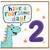 2nd Birthday Card, Roarsome Dinosaur Card