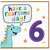 6th Birthday Card, Have a Roarsome Day Dinosaur Card