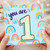 1st Birthday Card, You Are 1 Rainbow Card