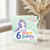 6th Birthday Card, Unicorn Happy Birthday Card