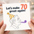 70th Birthday Card Let's Make 70 Great Again Funny Age 70 Card