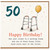 50th Birthday Card, Funny Happy Birthday Card for Him or Her, Humorous Age 50 Card