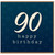 90th Birthday Card, Happy 90th Birthday Card