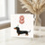 8th Birthday Card for Dog Lover, Cute Dachshund Party Card