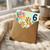 6th Birthday Card, Cute Giraffe Party Card for Boy or Girl