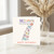 7th Birthday Card Cute Pastel Unicorn Number Seven Birthday Card
