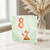 8th Birthday Card for Child, Cute Fox Balloon Design