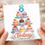 8th Birthday Card, Cupcake Tower Today Card