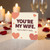 You're My Wife, That's Pretty Cool - Funny Anniversary Card for Wife, Cute Love Hearts Design, Romantic Greeting Card for Valentine’s Day, Anniversary or Just Because