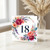 18th Birthday Card, Floral Wreath Number 18 Card