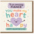 Fiancé Valentine’s Day Card - You Make My Heart Happy - Cute Love Card for Him - To an Amazing Fiancé