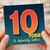 10th Birthday Card, 10 Today Funny Age 10 Card
