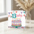 13th Birthday Card, Colourful Cake and Bunting Design