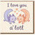 I Love You A'lotl Axolotl Pun Card - Cute Love/Anniversary Card with Kawaii Axolotls and Hearts - Romantic Funny Valentine for Him or Her - Blank Inside