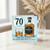 70th Birthday Card for Him, Whisky Joke Birthday Card